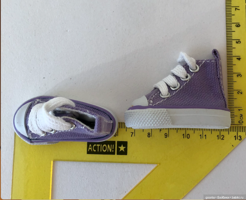 Кеды на бжд 1/6 тини, YoSD (фото 4)