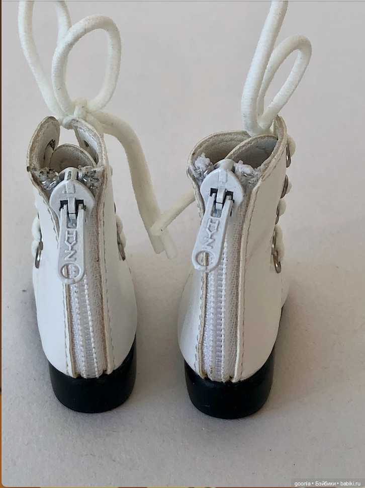 Высокие ботинки на бжд 1/6 тини, YoSD (фото 3)