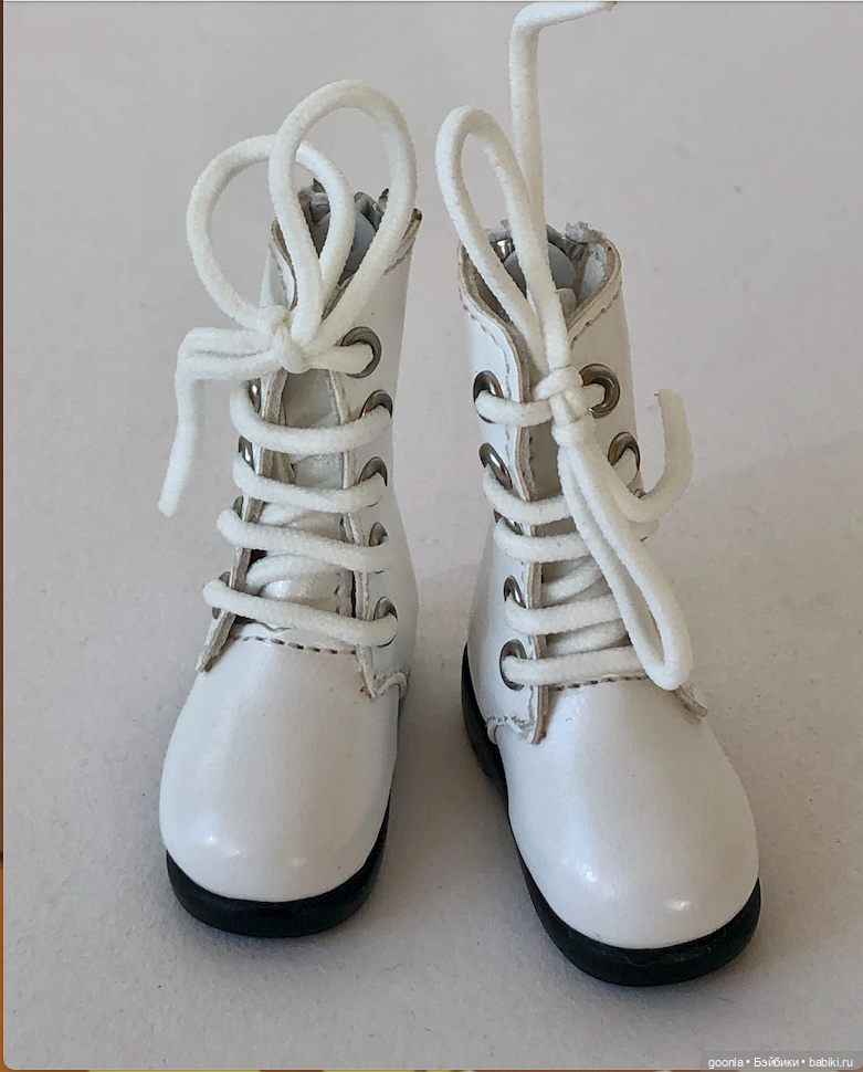 Высокие ботинки на бжд 1/6 тини, YoSD (фото 2)