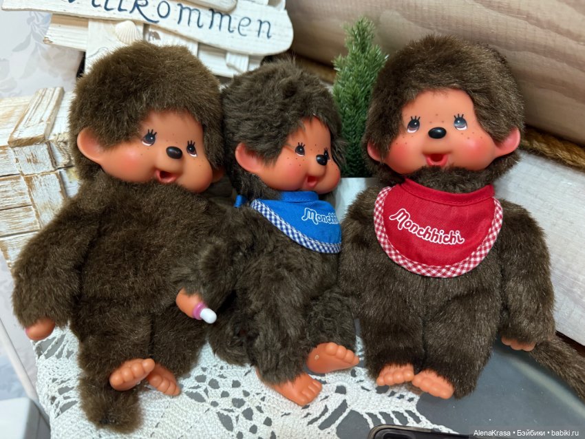 Лот мончичи секигучи — Винтажные куклы и игрушки детства