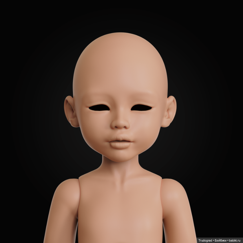 BJD Кукла Paola Reina с головой #1 (с макияжем) (фото 7)