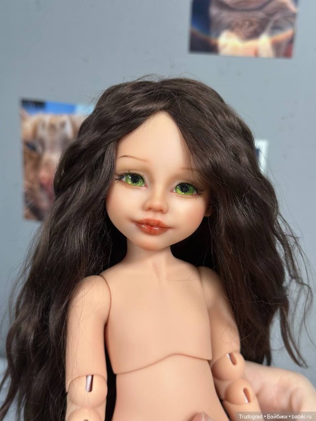 BJD кукла Paola Reina с головой #10 (с макияжем) (фото 4)