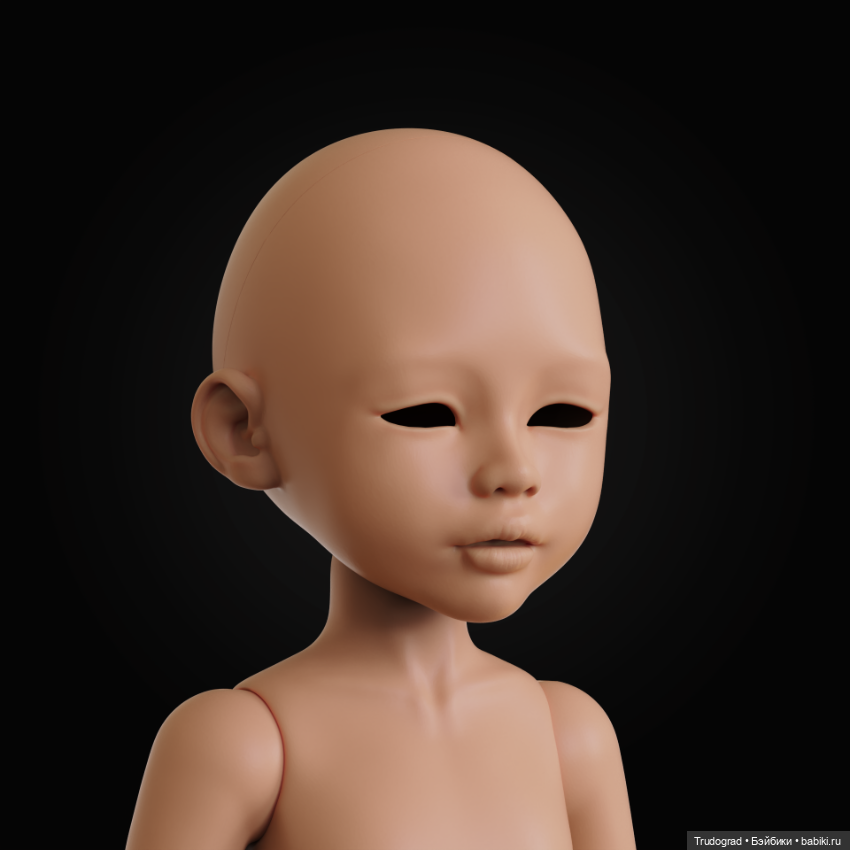 BJD Кукла Paola Reina с головой #1 (с макияжем) (фото 6)