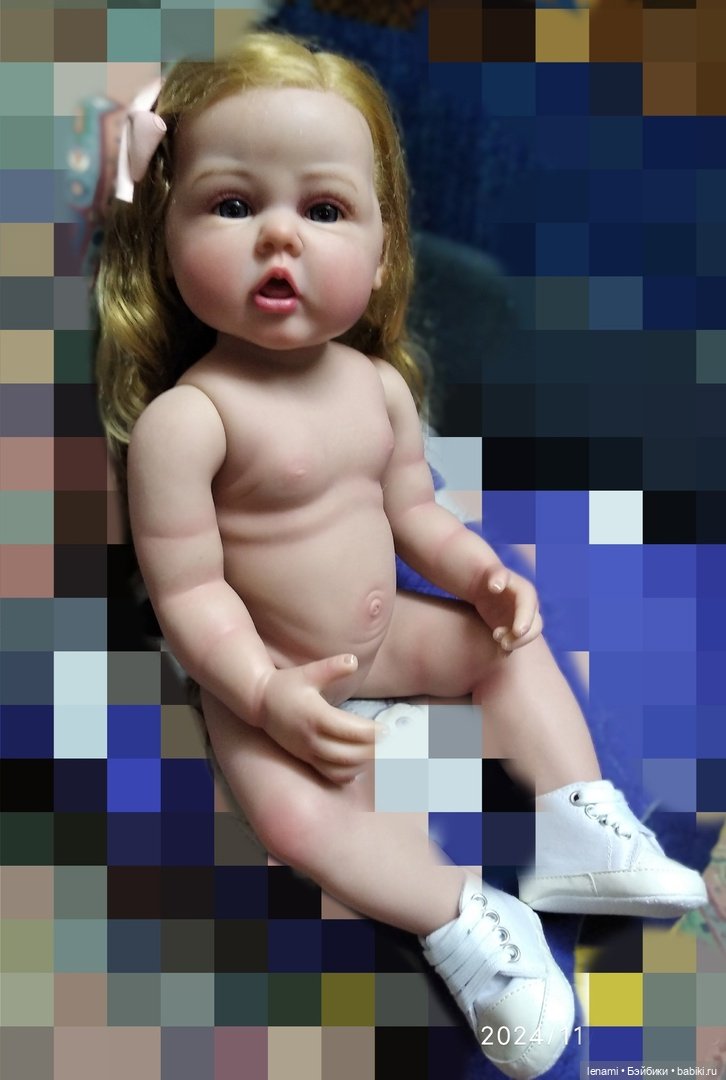 Игровой реборн полностью силикон