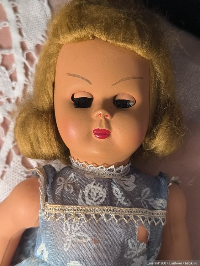 Ярмарочная итальянская кукла 60х гг (фото 5)