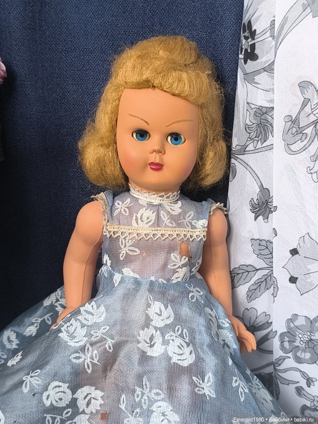 Ярмарочная итальянская кукла 60х гг