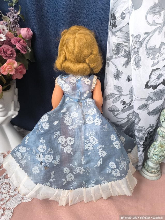 Ярмарочная итальянская кукла 60х гг (фото 3)