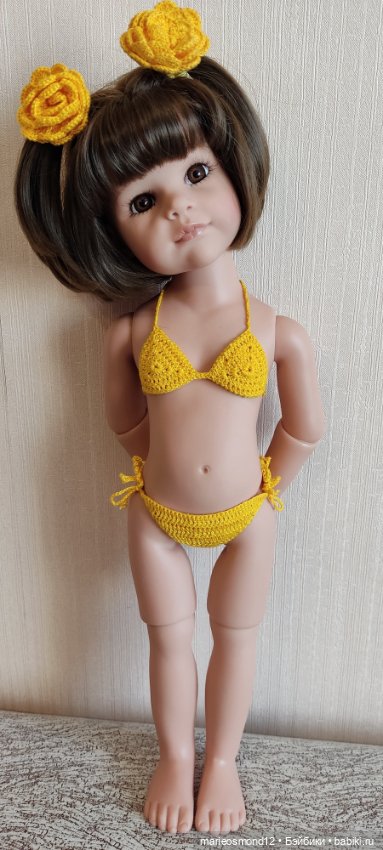 К сезону: купальники для кукол Готц