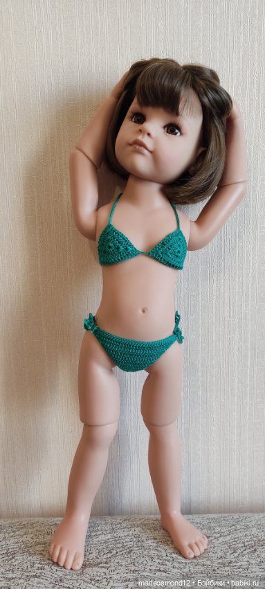 К сезону: купальники для кукол Готц