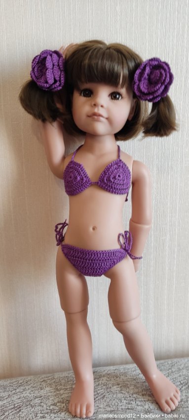 К сезону: купальники для кукол Готц