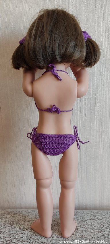 К сезону: купальники для кукол Готц