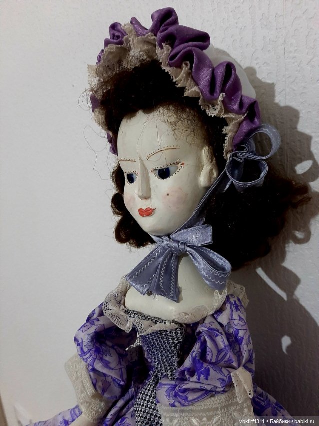 Королева Анна-реплика старинных кукол 16-18 век (фото 3)