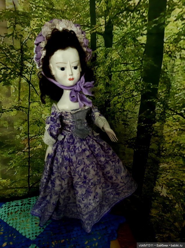 Королева Анна-реплика старинных кукол 16-18 век