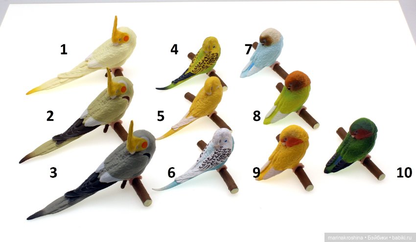 Спящие попугайчики — Игрушки для детей (фото 3)