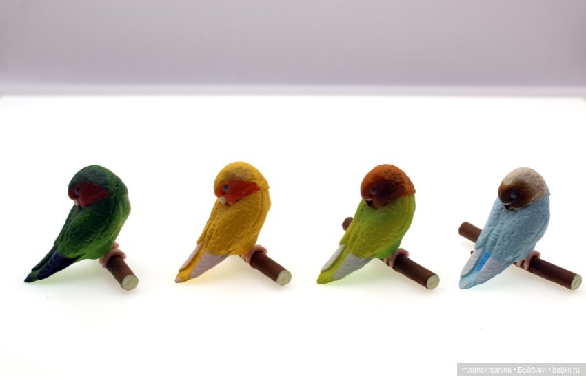 Спящие попугайчики — Игрушки для детей (фото 8)