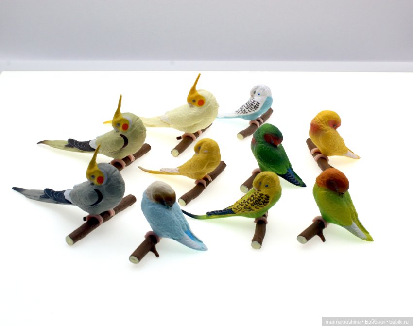 Спящие попугайчики — Игрушки для детей (фото 2)