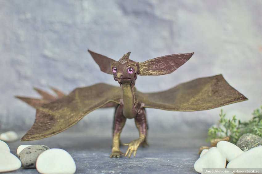 Дракон ушастый — Авторские игрушки (фото 6)