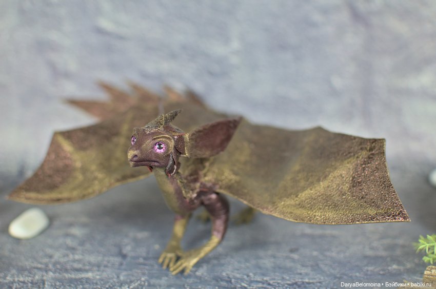 Дракон ушастый — Авторские игрушки (фото 4)