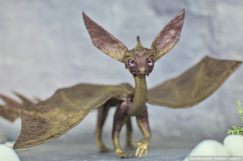 Дракон ушастый — Авторские игрушки (фото 9)
