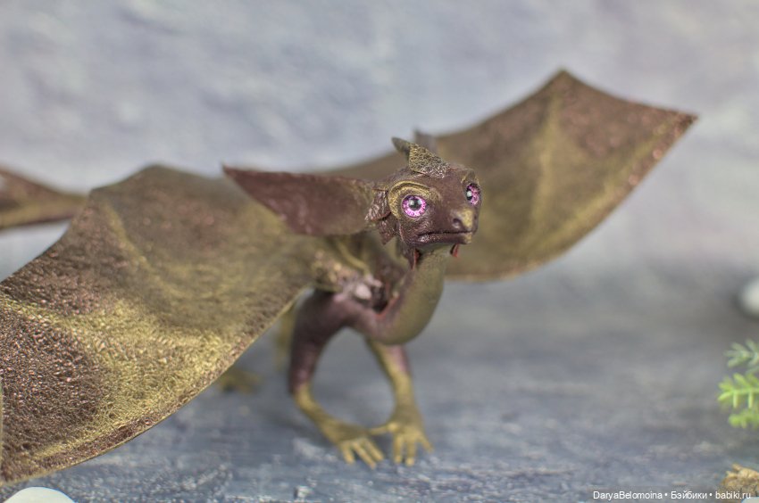 Дракон ушастый — Авторские игрушки