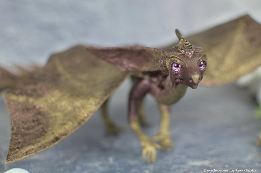 Дракон ушастый — Авторские игрушки (фото 10)
