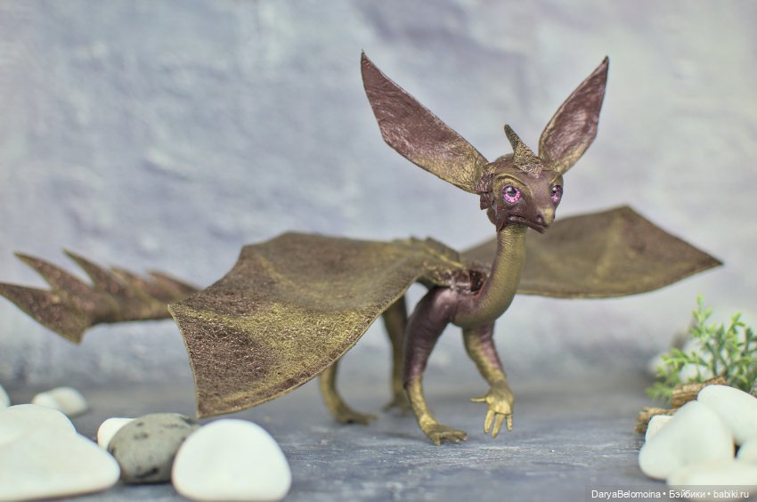 Дракон ушастый — Авторские игрушки (фото 8)
