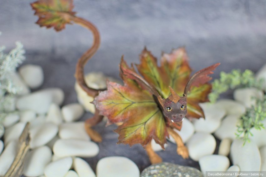 Смешной лиственный дракончик (фото 2)