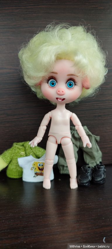 DBS ООАК поросенок — ООАК (кастом куклы) (фото 2)