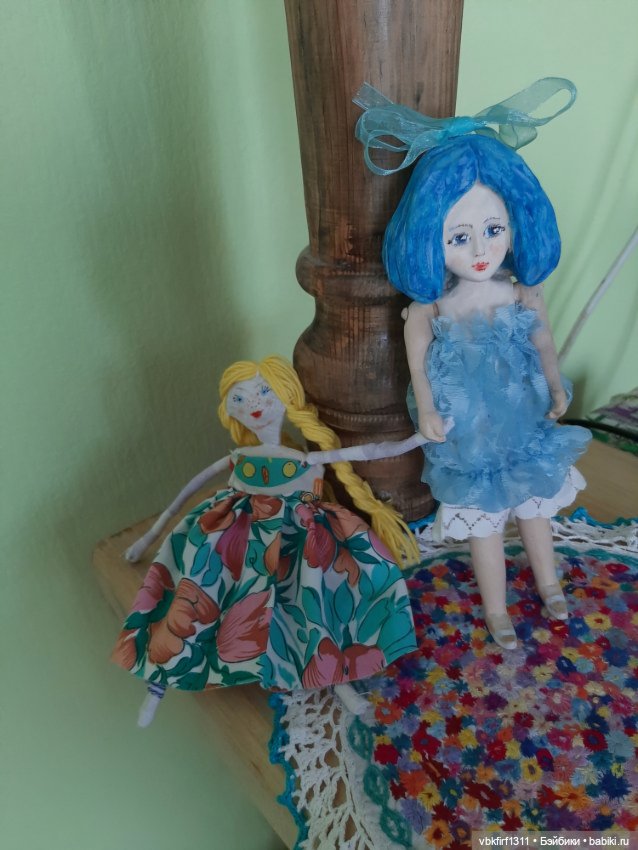 Мальвина - куколка из дерева