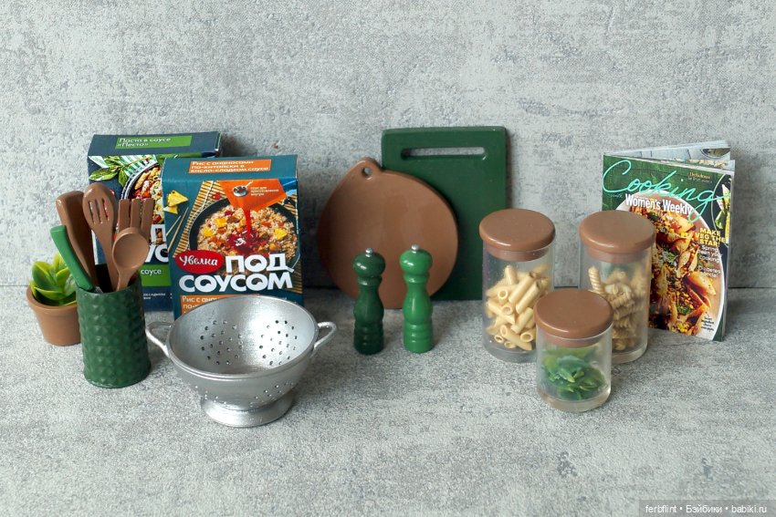 Набор для кухни №2 (масштаб 1:6)