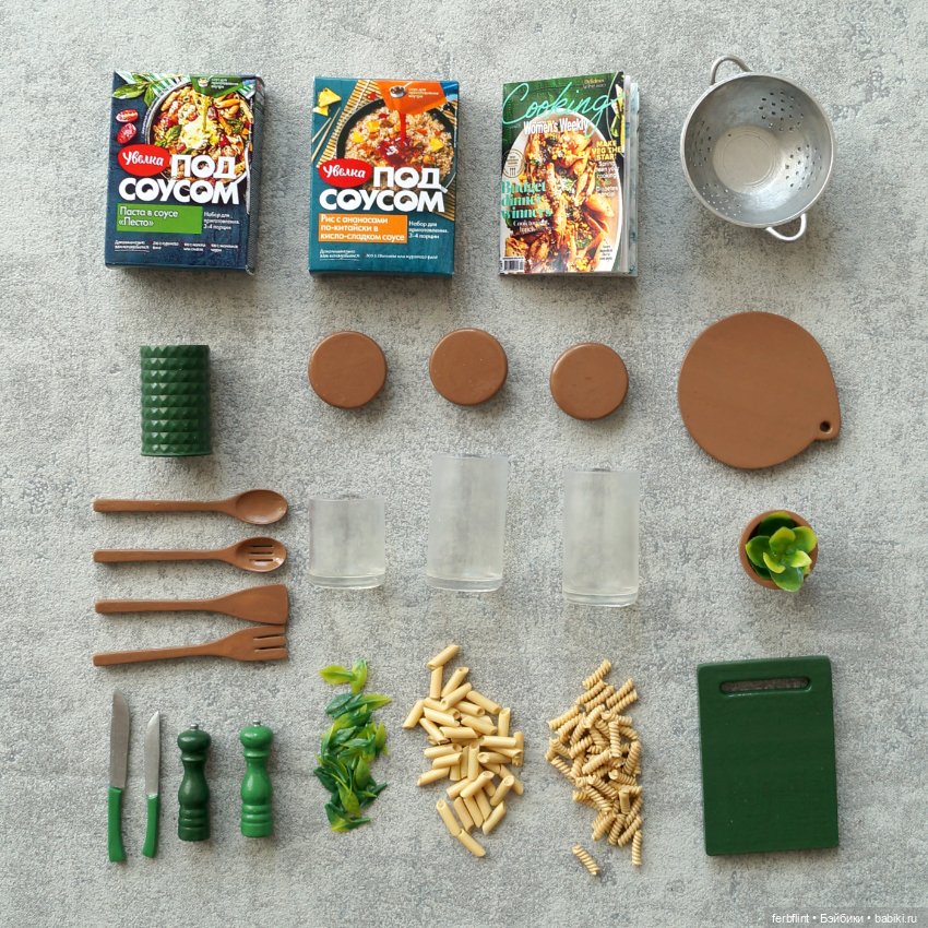 Набор для кухни №2 (масштаб 1:6) (фото 8)