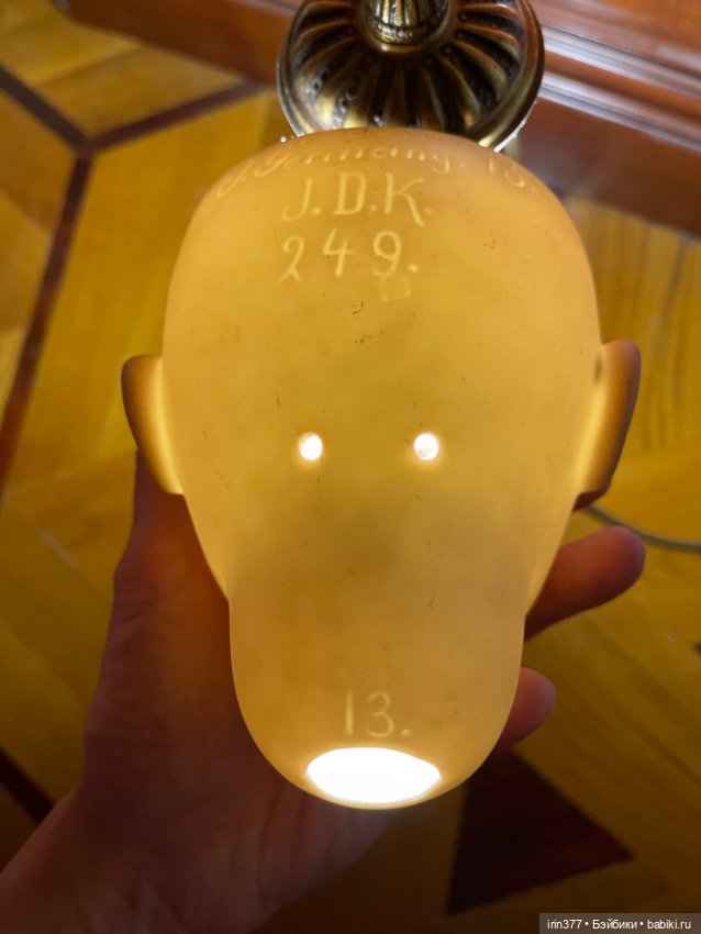 Редкая антикварная голова Kestner 249