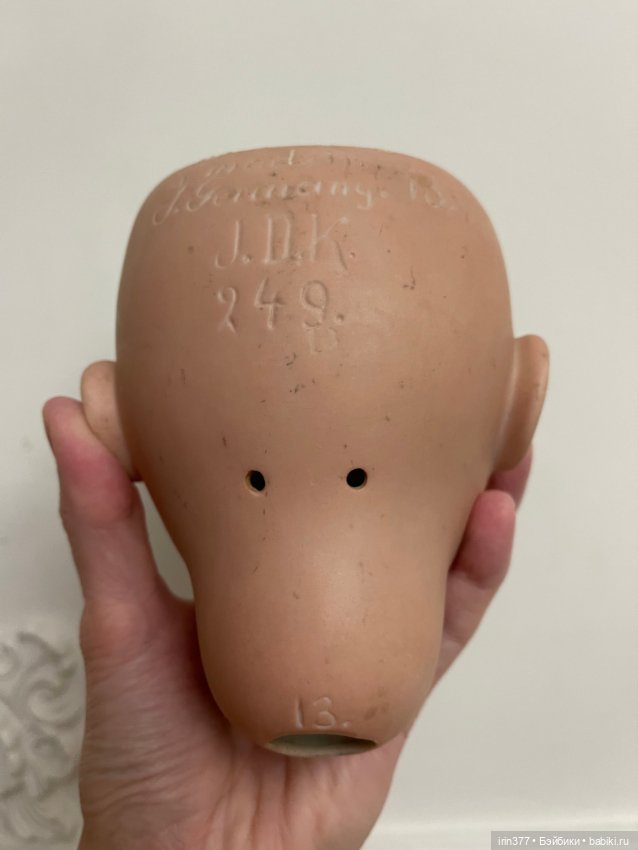 Редкая антикварная голова Kestner 249 (фото 6)