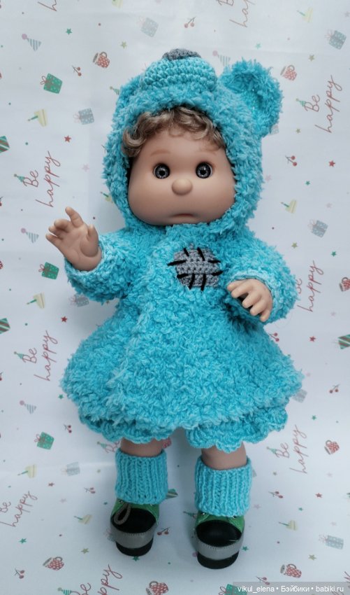 Костюм "Мишка Тедди в голубом"