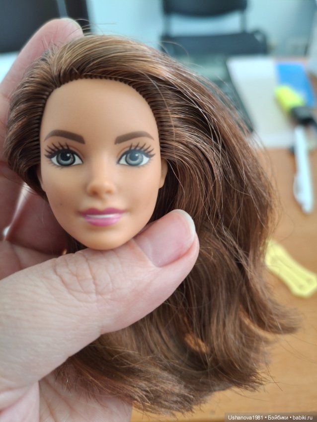 Голова барби мтм Джойс — Части шарнирных кукол (не BJD) (фото 2)