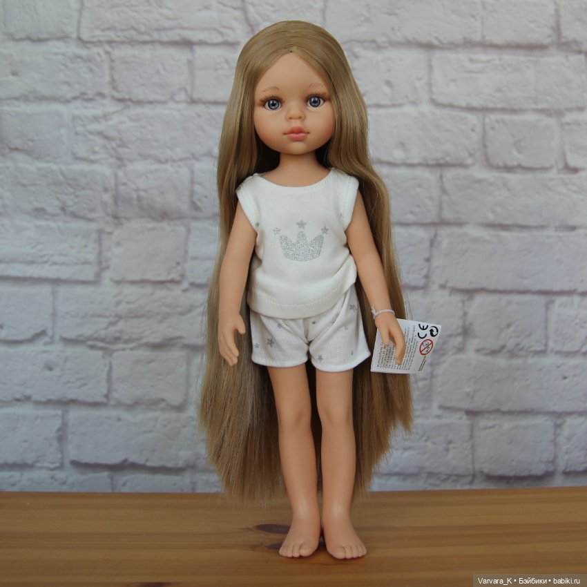 Paola Reina, кукла Карла "Рапунцель", № 3, 32 см, арт 13212 (фото 2)