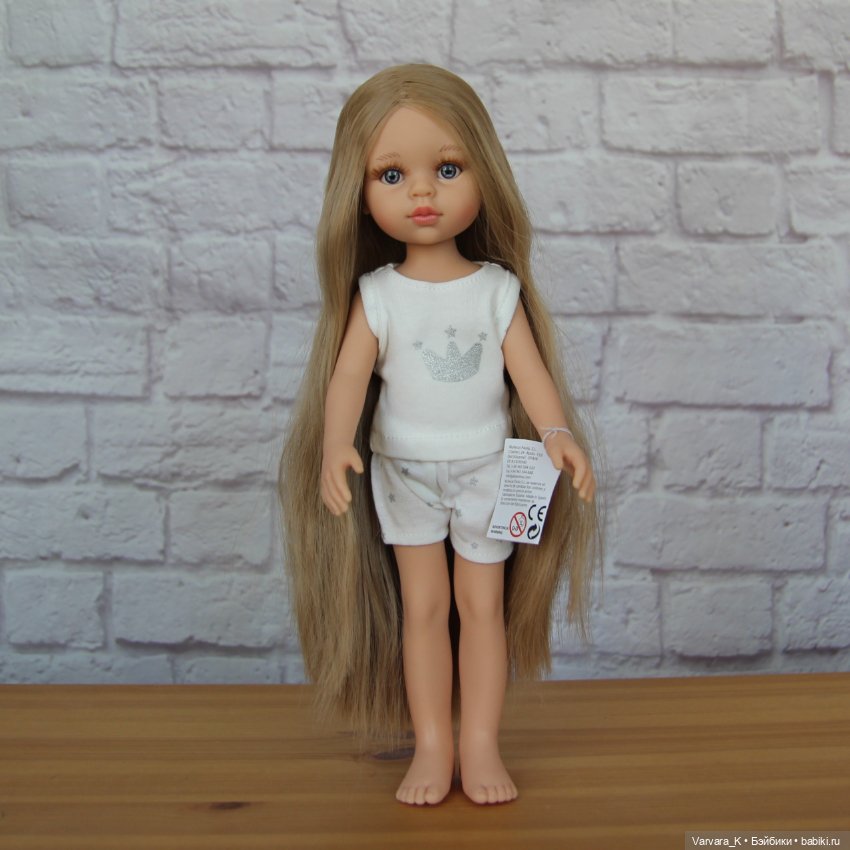 Paola Reina, кукла Карла "Рапунцель", № 5, 32 см, арт 13212 (фото 2)
