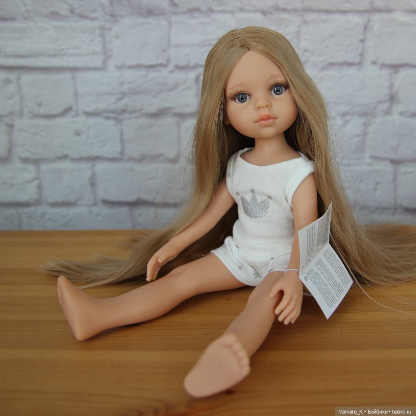 Paola Reina, кукла Карла "Рапунцель", № 9, 32 см, арт 13212 (фото 9)