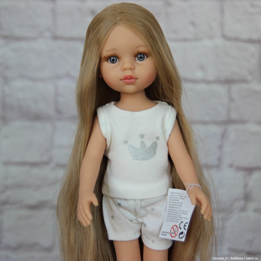 Paola Reina, кукла Карла "Рапунцель", № 5, 32 см, арт 13212 (фото 3)