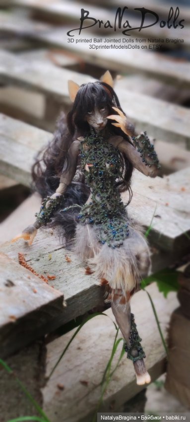 Бурая лиса Оборотень Ова — Авторские куклы (фото 8)