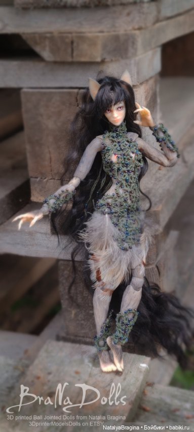 Бурая лиса Оборотень Ова — Авторские куклы (фото 7)