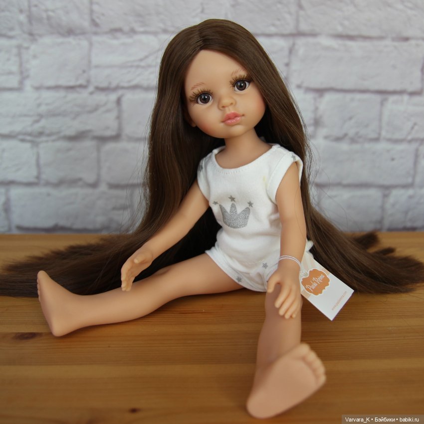 Paola Reina, кукла Кэрол "Рапунцель", № 8, 32 см, арт 13213 (фото 8)