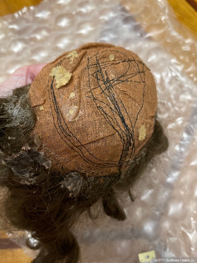 Парик винтажный — Другое для антикварных кукол (фото 8)