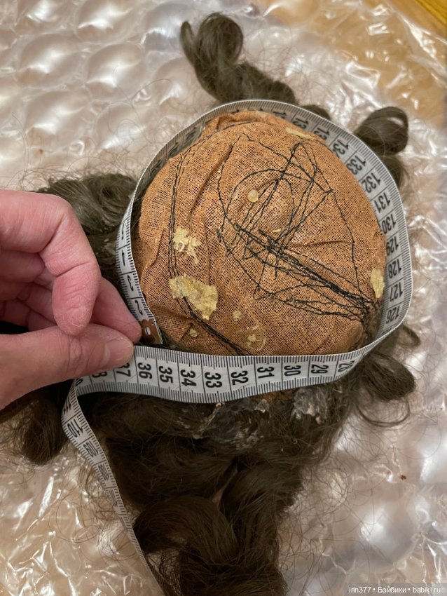 Парик винтажный — Другое для антикварных кукол (фото 7)