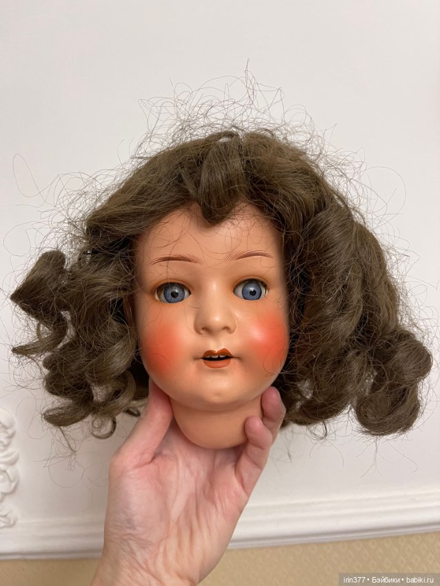 Парик винтажный — Другое для антикварных кукол