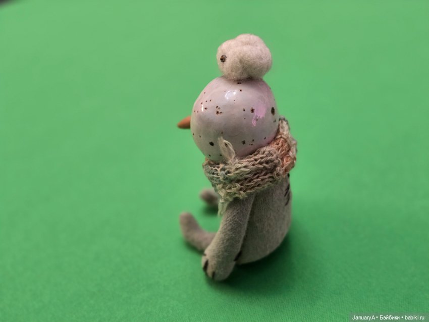 Голем снеговик от Лены Кузуб (фото 4)