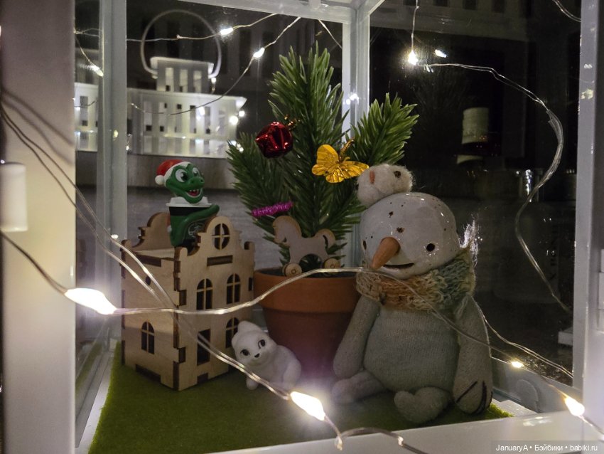 Голем снеговик от Лены Кузуб (фото 5)