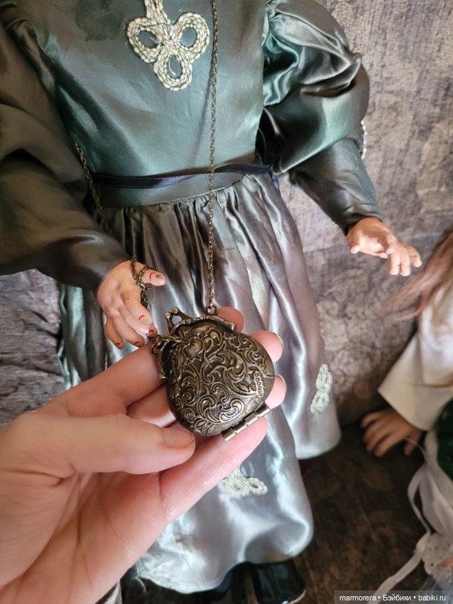Сумочка кулон для куклы — Другое для антикварных кукол (фото 8)