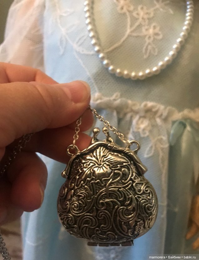 Сумочка кулон для куклы — Другое для антикварных кукол (фото 2)