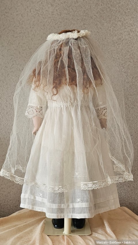 Ранняя антикварная кукла Kestner M, закрытый рот